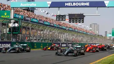 F1 heads down under
