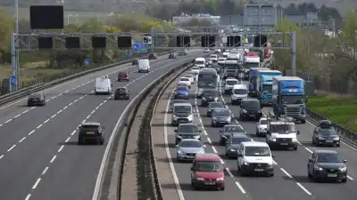Police appeal for witnesses after driver goes the wrong way down the M1 and crashes