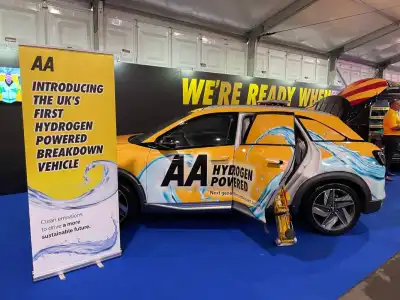 AA launches its first hydrogen fuelled recovery vehicle