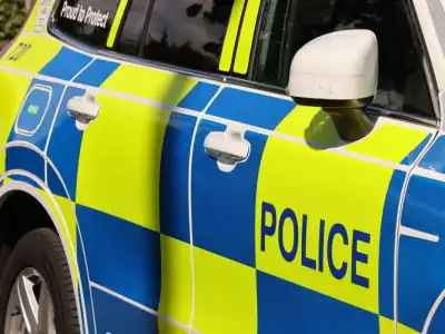 Police release footage of hapless vandal falling off scooter