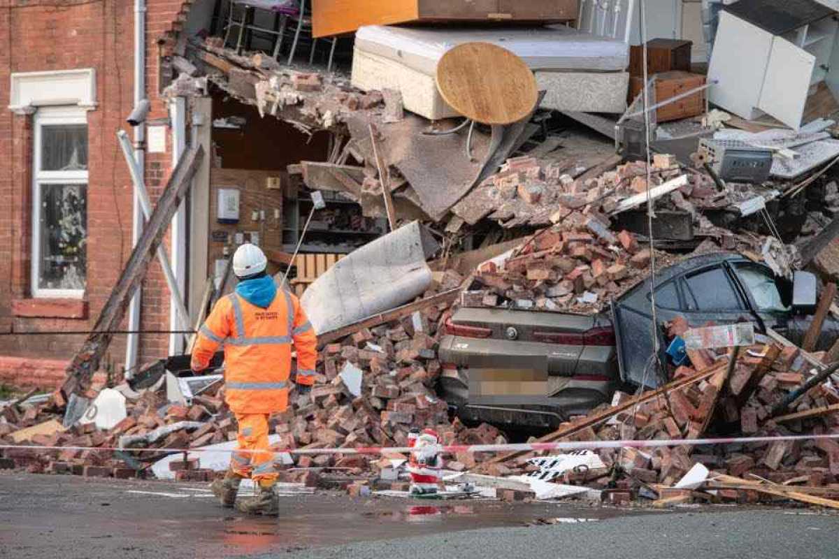 Drunk driver demolishes home