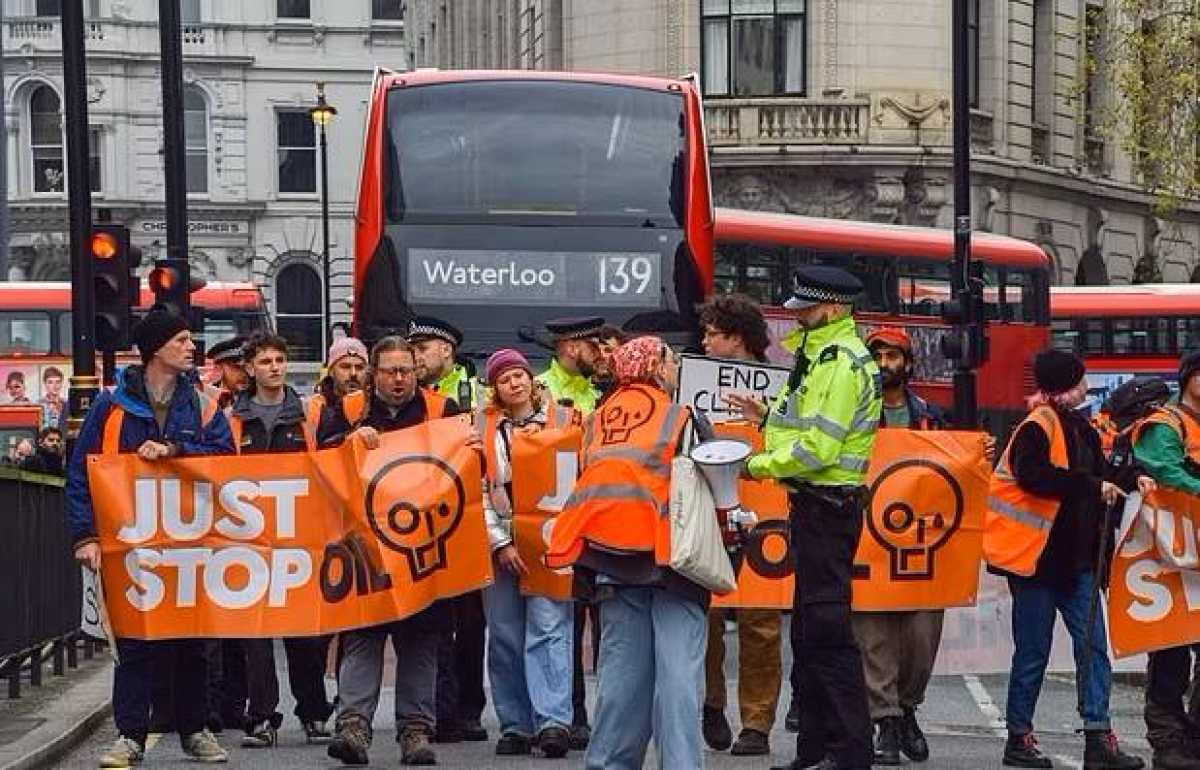 Police finally confront Just Stop Oil as protests cause havoc - with one motorist taking their own action