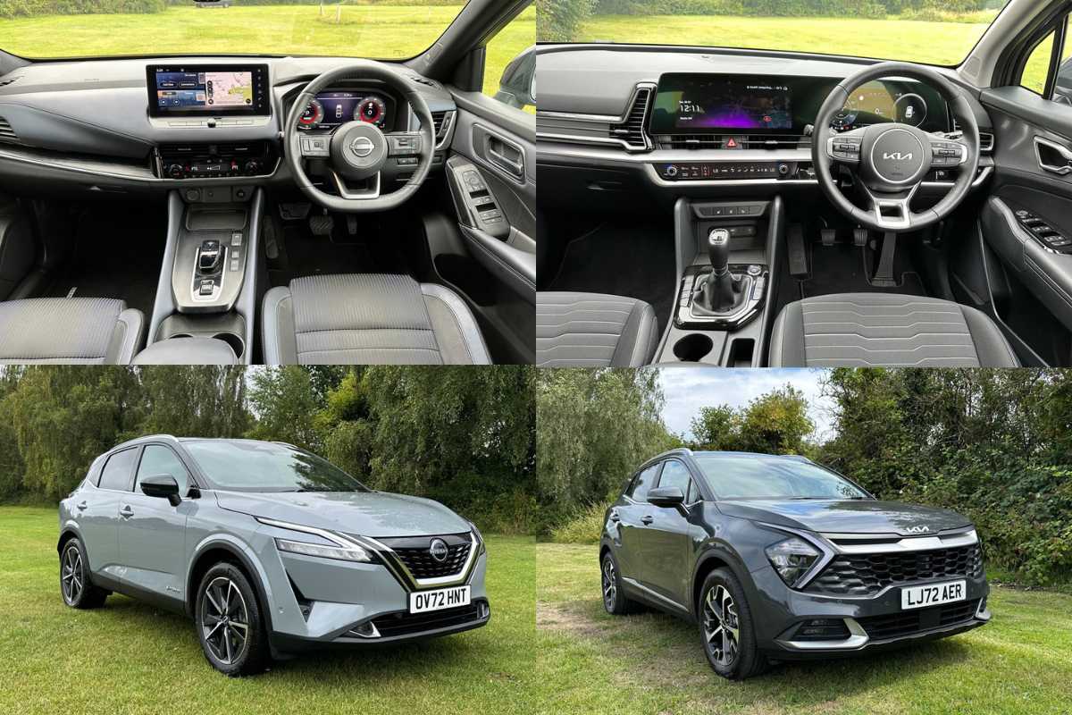 Kia Sportage v Nissan Qashqai