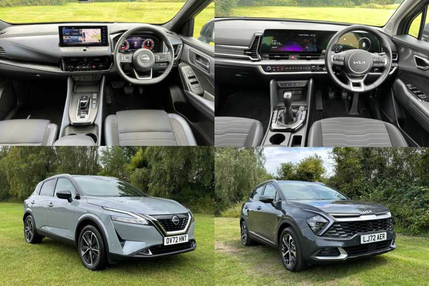 Kia Sportage v Nissan Qashqai