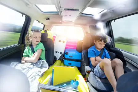 Revealed: Biggest back seat troublemakers and distractions