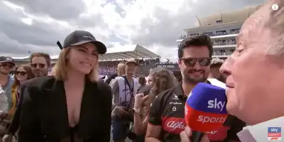 Brundle’s Gridwalk causes a little Cara controversy