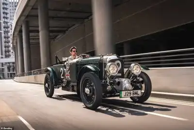 Bentley’s legendary Blower is back as an electric replica
