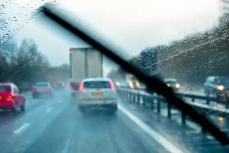 How to drive safely in the rain