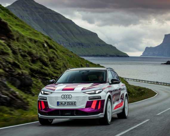 audi Q6 e-tron prototype