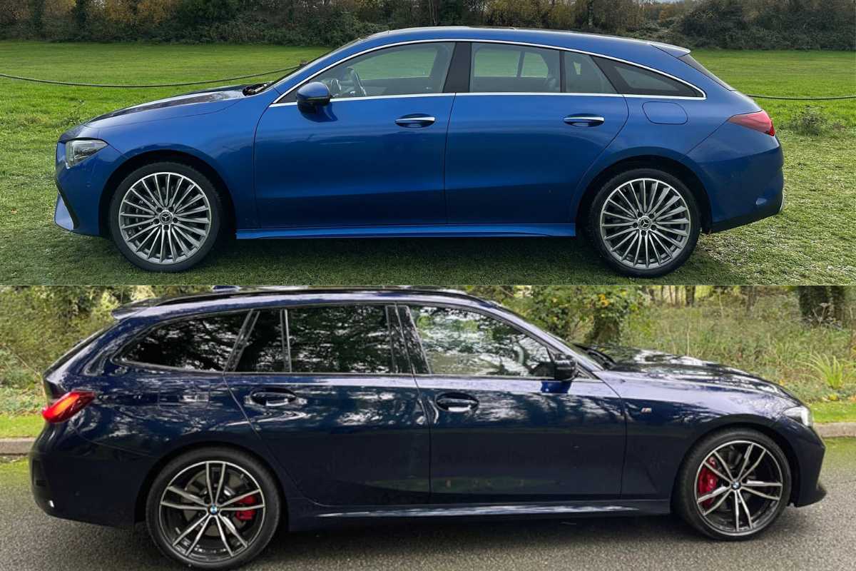 Mercedes CLA Shooting Brake v BMW 3 Series Touring
