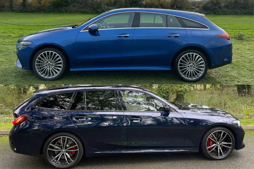 Mercedes CLA Shooting Brake v BMW 3 Series Touring