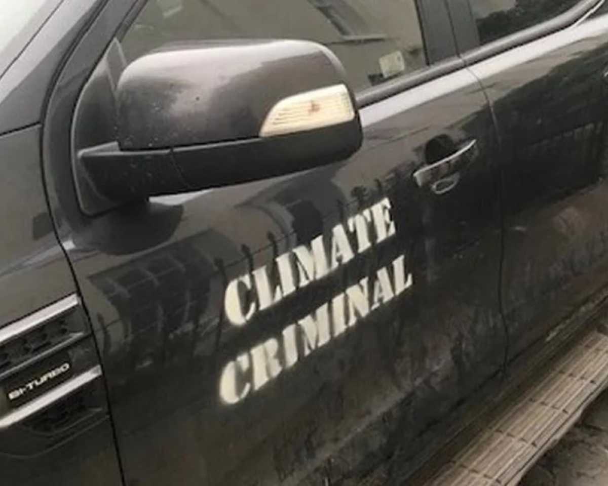 Eco warriors vandalise SUVs in Bristol as protestors continue to laugh at the law