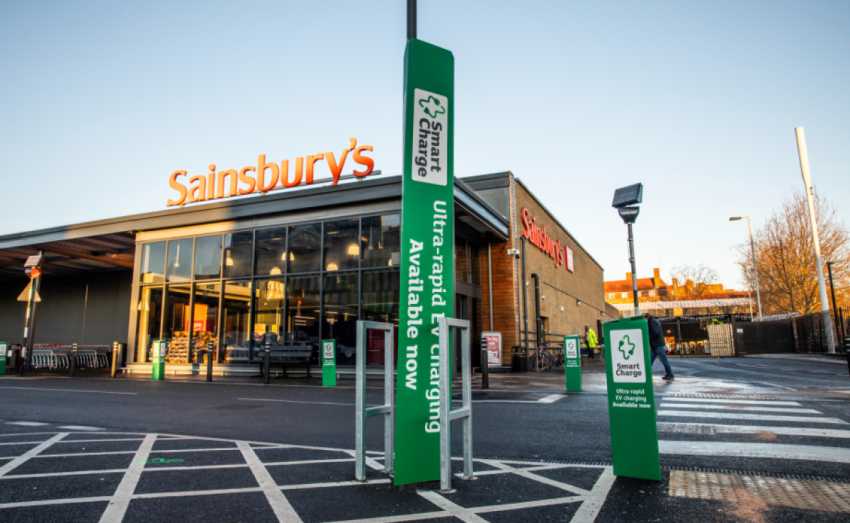 Sainsbury's launches its own EV charging network but will this once again be a South of England scheme?