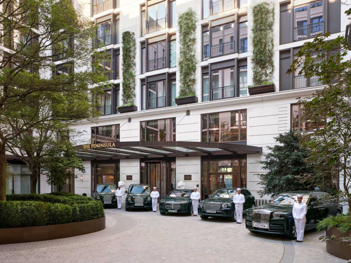 The London hotel with a multimillion-pound fleet of cars