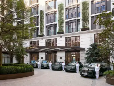 The London hotel with a multimillion-pound fleet of cars