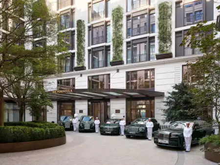 The London hotel with a multimillion-pound fleet of cars