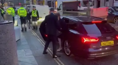 Sturgeon arrives to Covid Inquiry in car without MOT