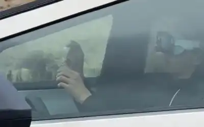 Watch as Tesla Cybertruck owner drives whilst wearing Apple Vision Pro headset