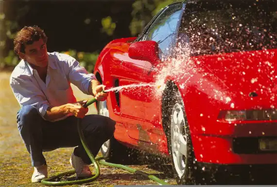 Ayrton Senna's legendary Honda NSX hits the market