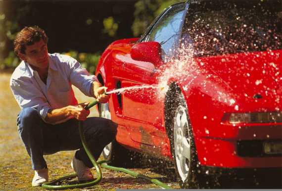 Ayrton Senna's legendary Honda NSX hits the market