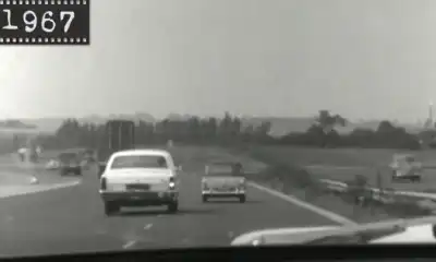 1967: Motorists react to new motorway speed limit