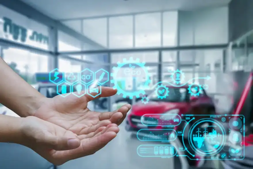What type of maintenance work does an electric vehicle need?