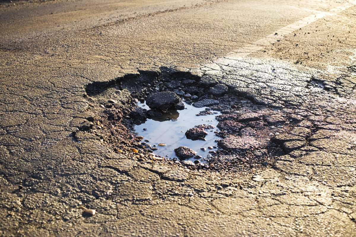 Labour pledges to fix one million potholes every year if elected