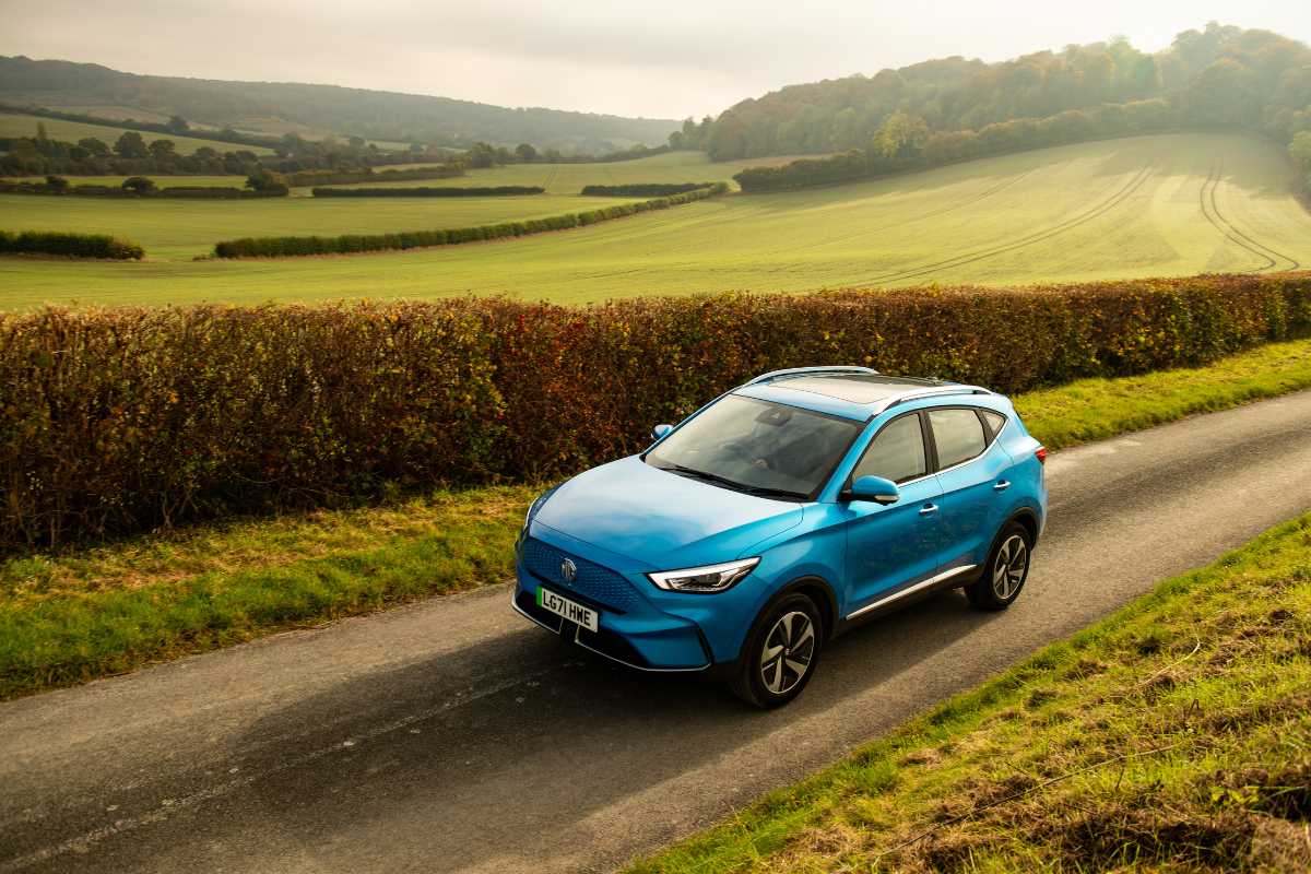 MG's current and upcoming electric car line-up