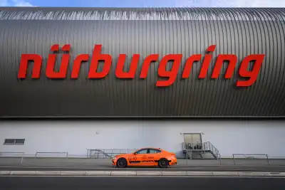 Experience the Nürburgring Nordschleife with the Genesis Track Taxi!