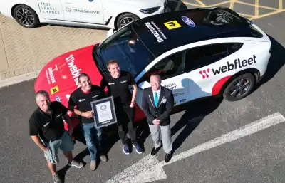 Ford Mustang Mach-E sets new world record for longest EV drive on a single charge