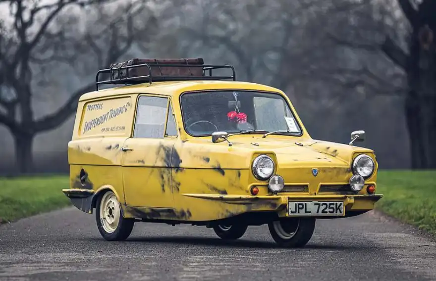 A 'cushty' bargain: Only Fools and Horses' iconic Reliant Regal three-wheeler expected to sell at auction