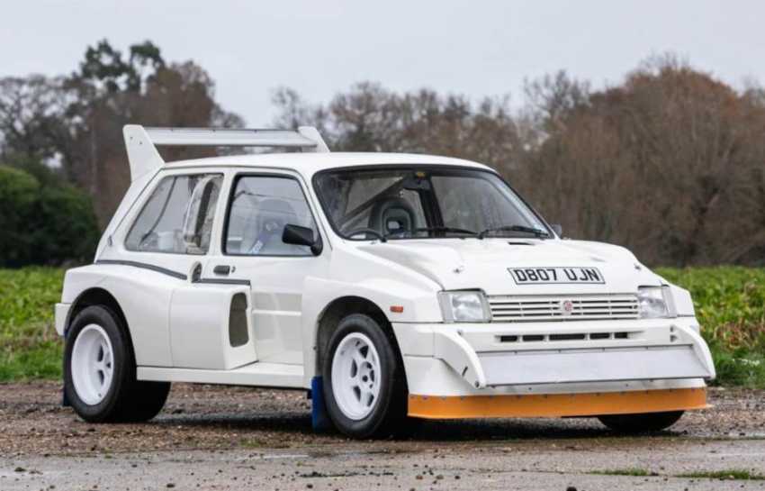 MG Metro 6R4 Rally Car: Rare Opportunity to Own a Legend