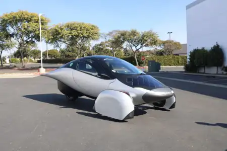 Aptera’s solar-powered EV just nailed its first 300 mile road trip