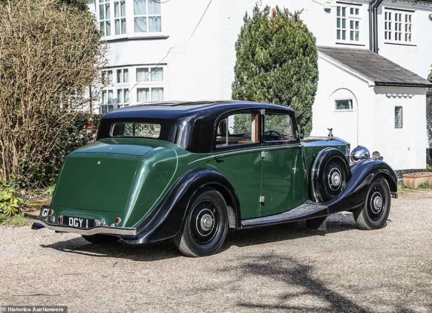 Historic Rolls-Royce used by Churchill and Montgomery ahead of D-Day to be auctioned