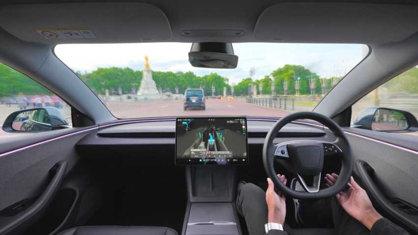 Tesla tests Full Self-Driving tech on UK roads for the first time