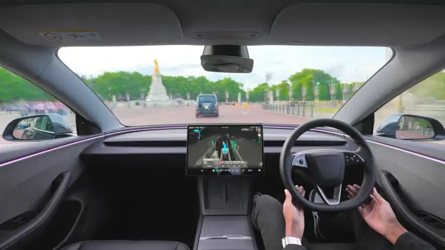 Tesla tests Full Self-Driving tech on UK roads for the first time