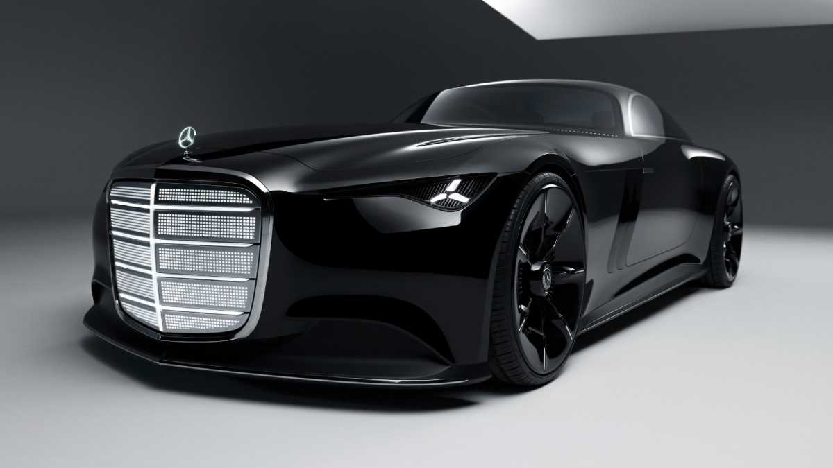 Mercedes doubles down on oversized grilles with bold new Vision Iconic concept