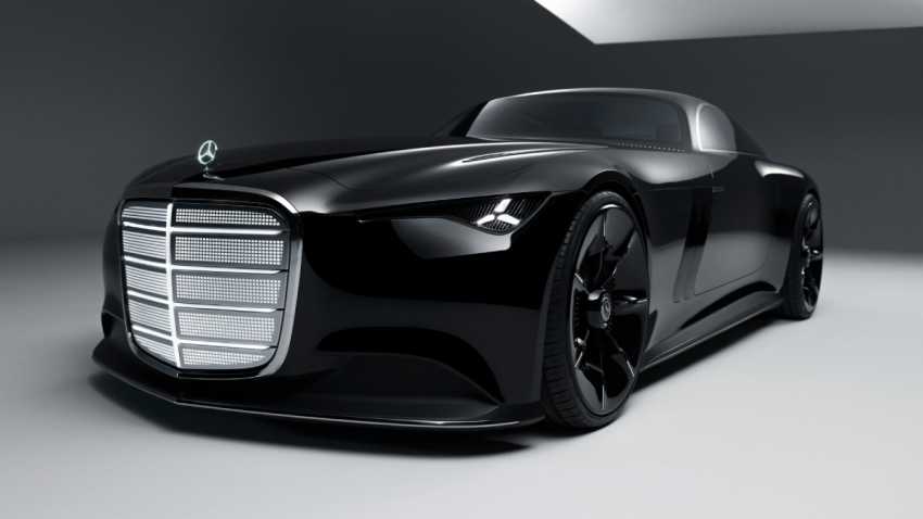 Mercedes doubles down on oversized grilles with bold new Vision Iconic concept