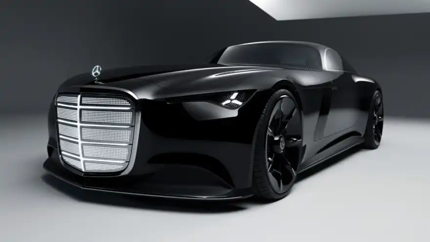 Mercedes doubles down on oversized grilles with bold new Vision Iconic concept