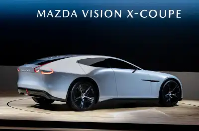 Mazda’s 503bhp Vision X-Coupé previews carbon-negative rotary hybrid future