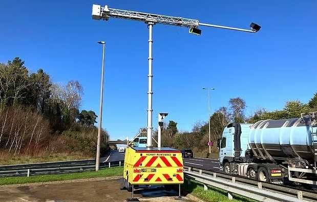 AI traffic cameras catch thousands of drivers using phones at the wheel
