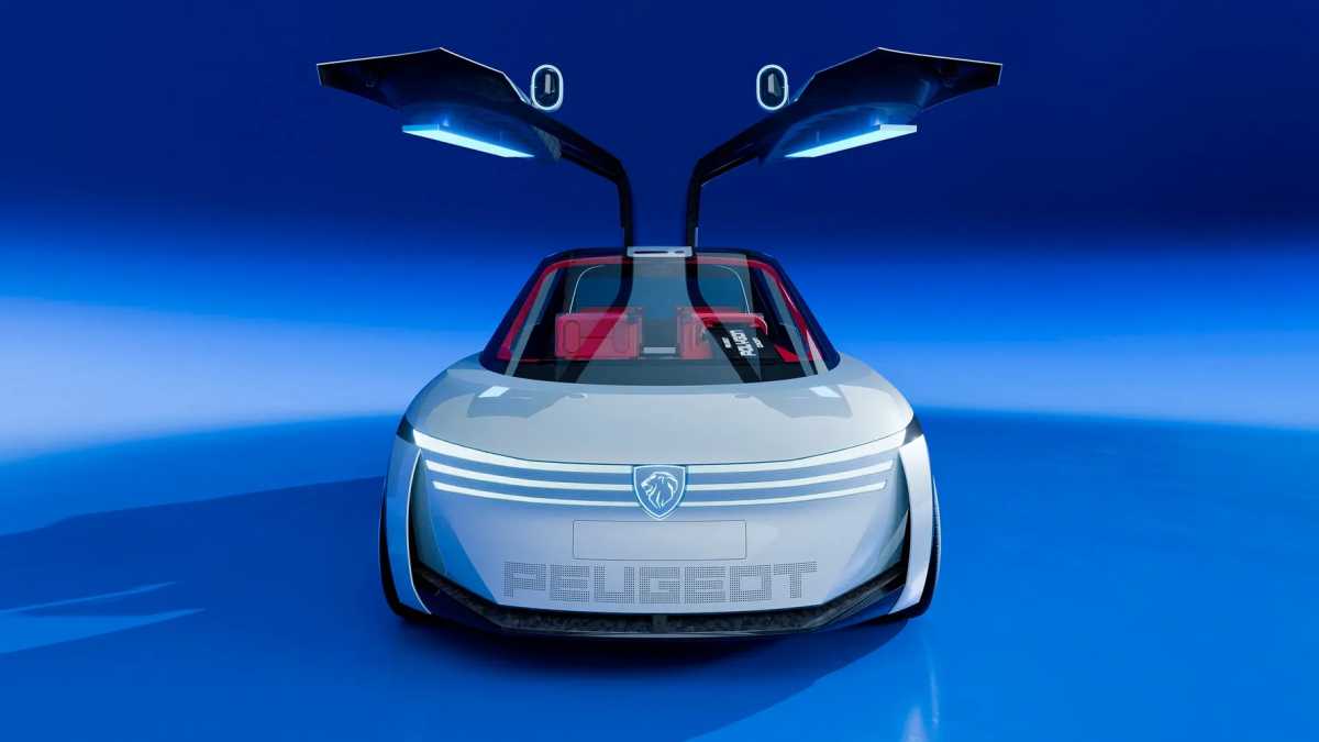 Peugeot Polygon: The tiny concept car that bends every rule (and its steering wheel is square-ish)