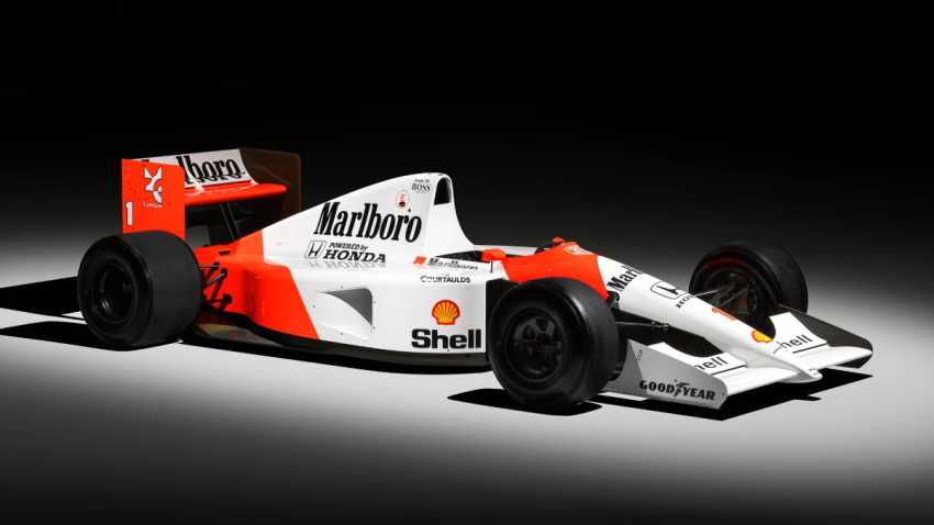 Ayrton Senna’s legendary McLaren F1 car could fetch £11 million at auction