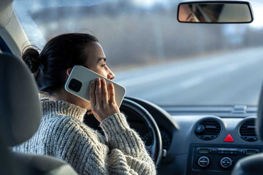 More than two-fifths of new drivers admit to using their phone behind the wheel