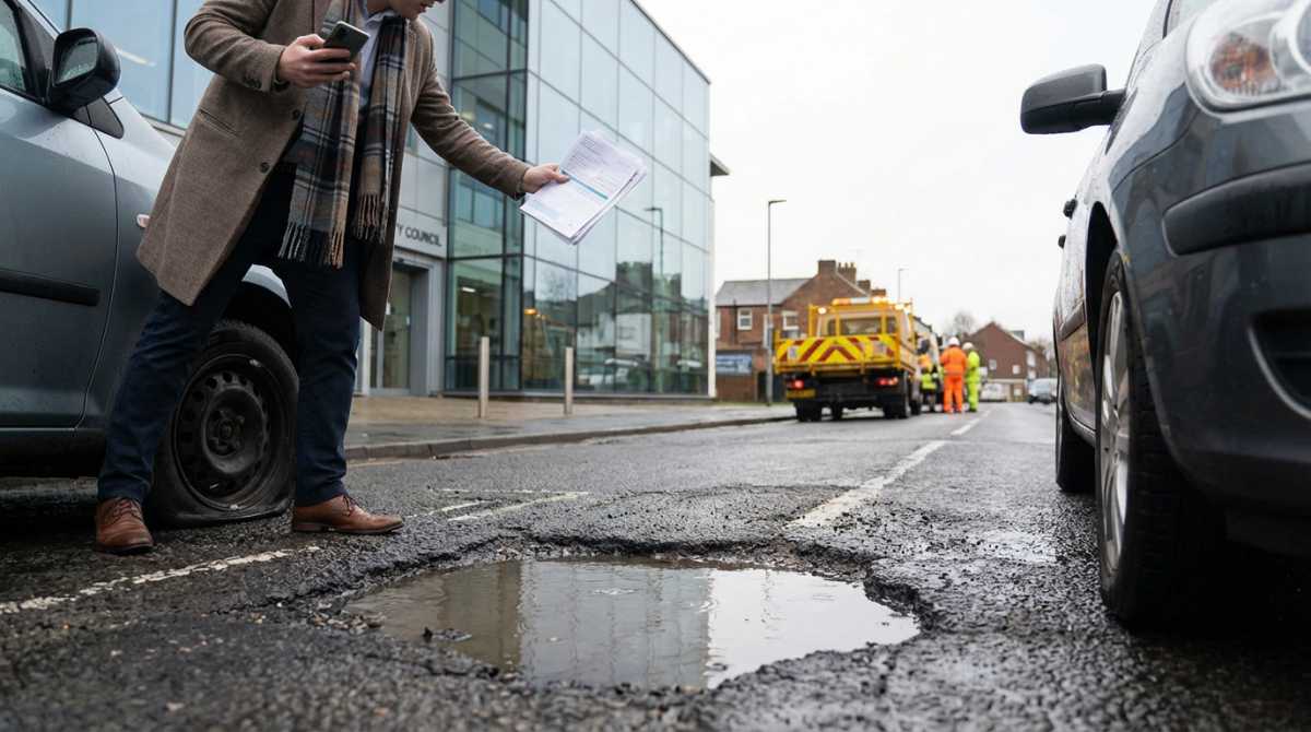 How to claim for pothole damage: Why 9 in 10 drivers fail