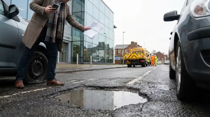How to claim for pothole damage: Why 9 in 10 drivers fail