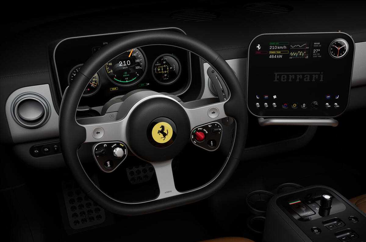 Ferrari’s first EV has 1000bhp—but its biggest shock? No touchscreens.