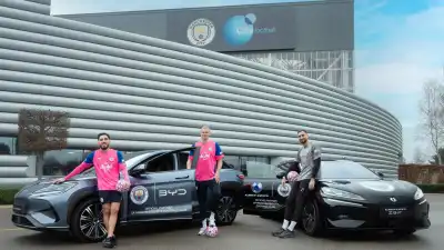 BYD replaces Nissan as Manchester City’s official automotive partner
