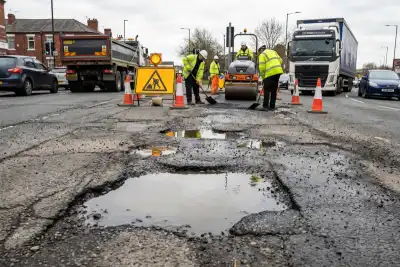 UK pothole crisis: AA reports record breakdown surge