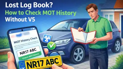Lost log book? How to check MOT history without V5